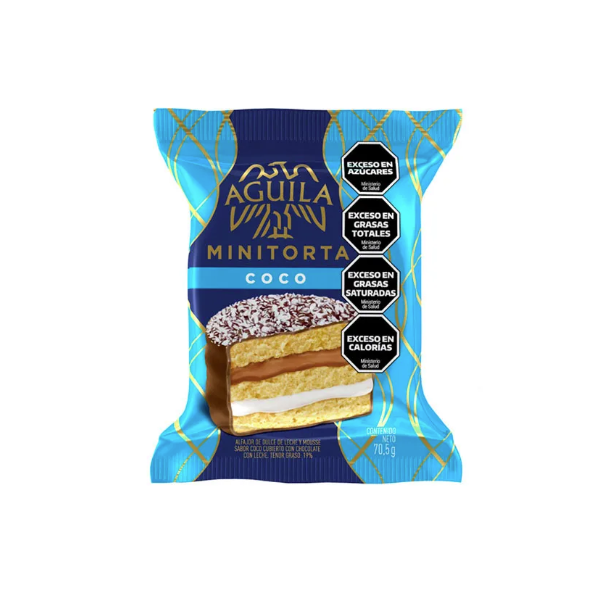 ALFAJOR MINITORTA AGUILA COCO 69GR