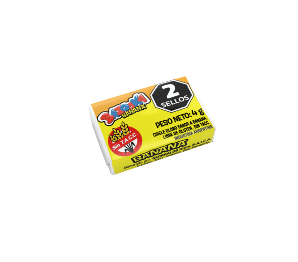 CHICLE BAZOOKA BANANA