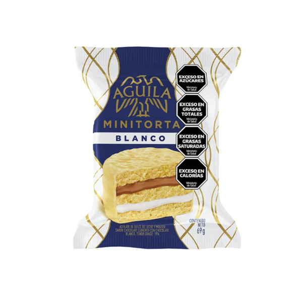 ALFAJOR MINITORTA BLANCO AGUILA 69GR