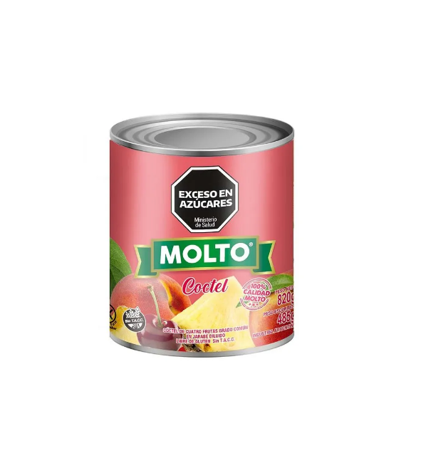COCTEL MOLTO 820GR