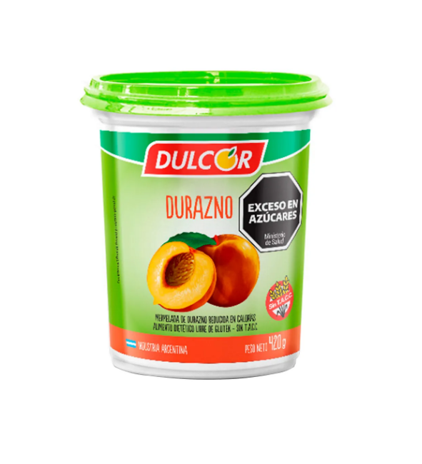 MERMELADA DE DURAZNO LIGHT DULCOR 500GR