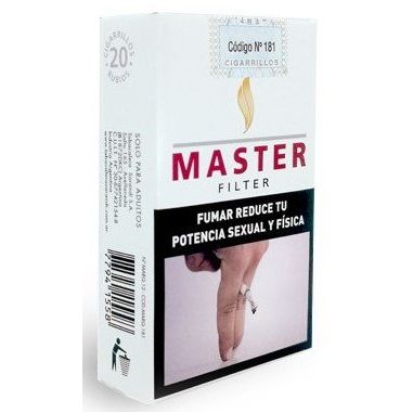 CIGARRILLOS MASTER FILTER X20