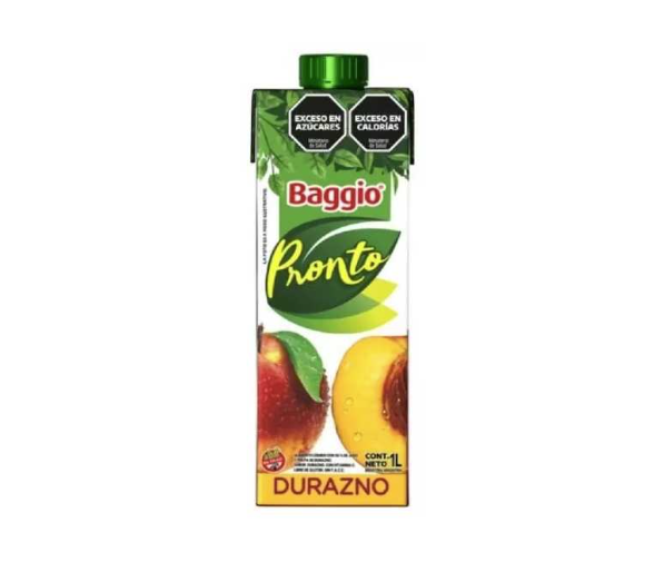 JUGO BAGGIO DURAZNO 1L