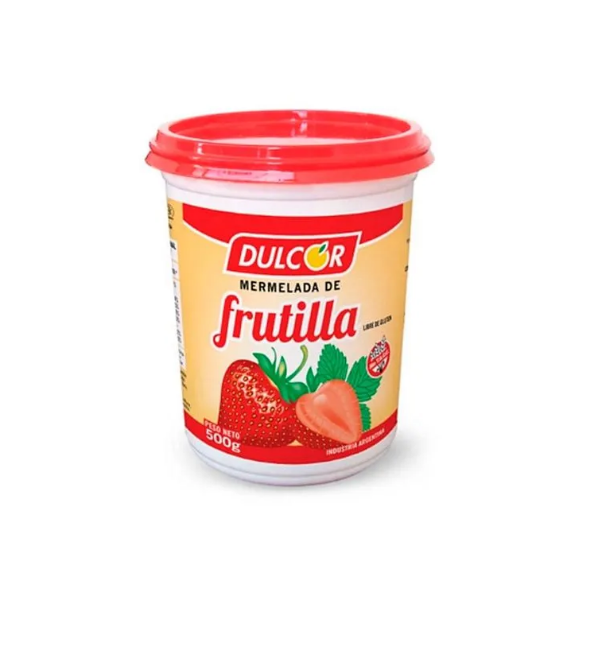 MERMELADA DE FRUTILLA DULCOR 500GR